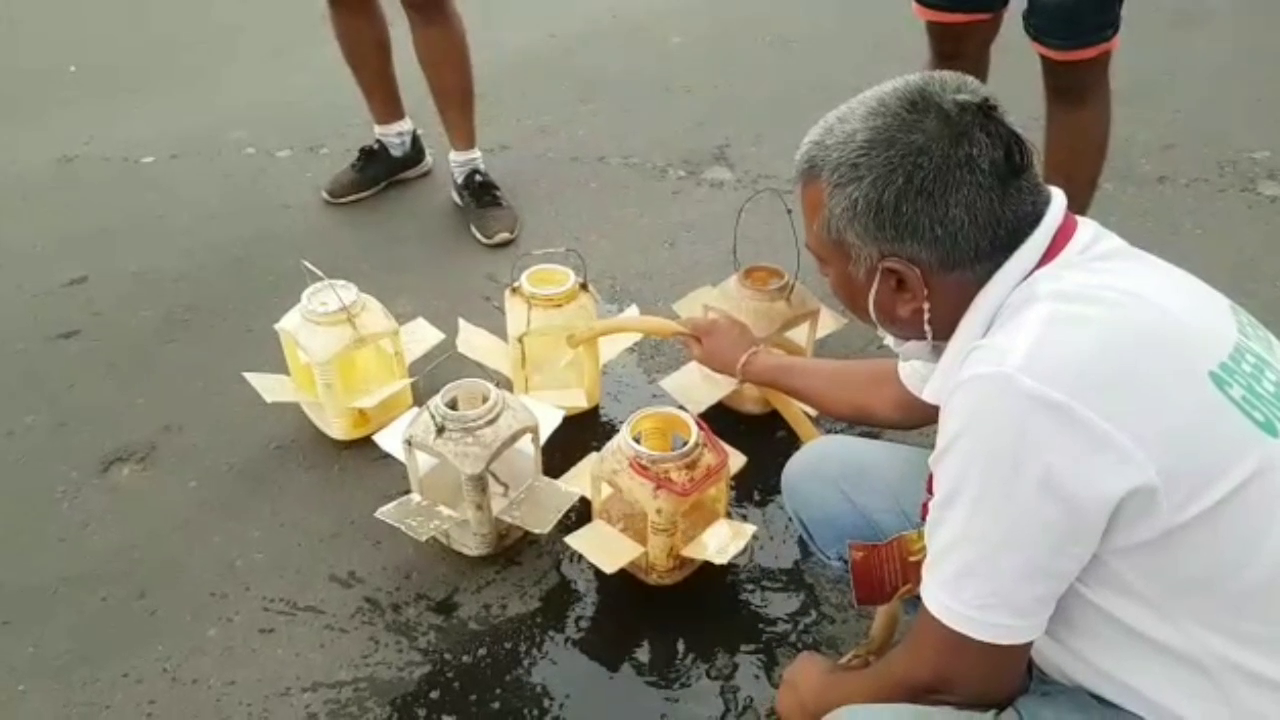 food and water to birds