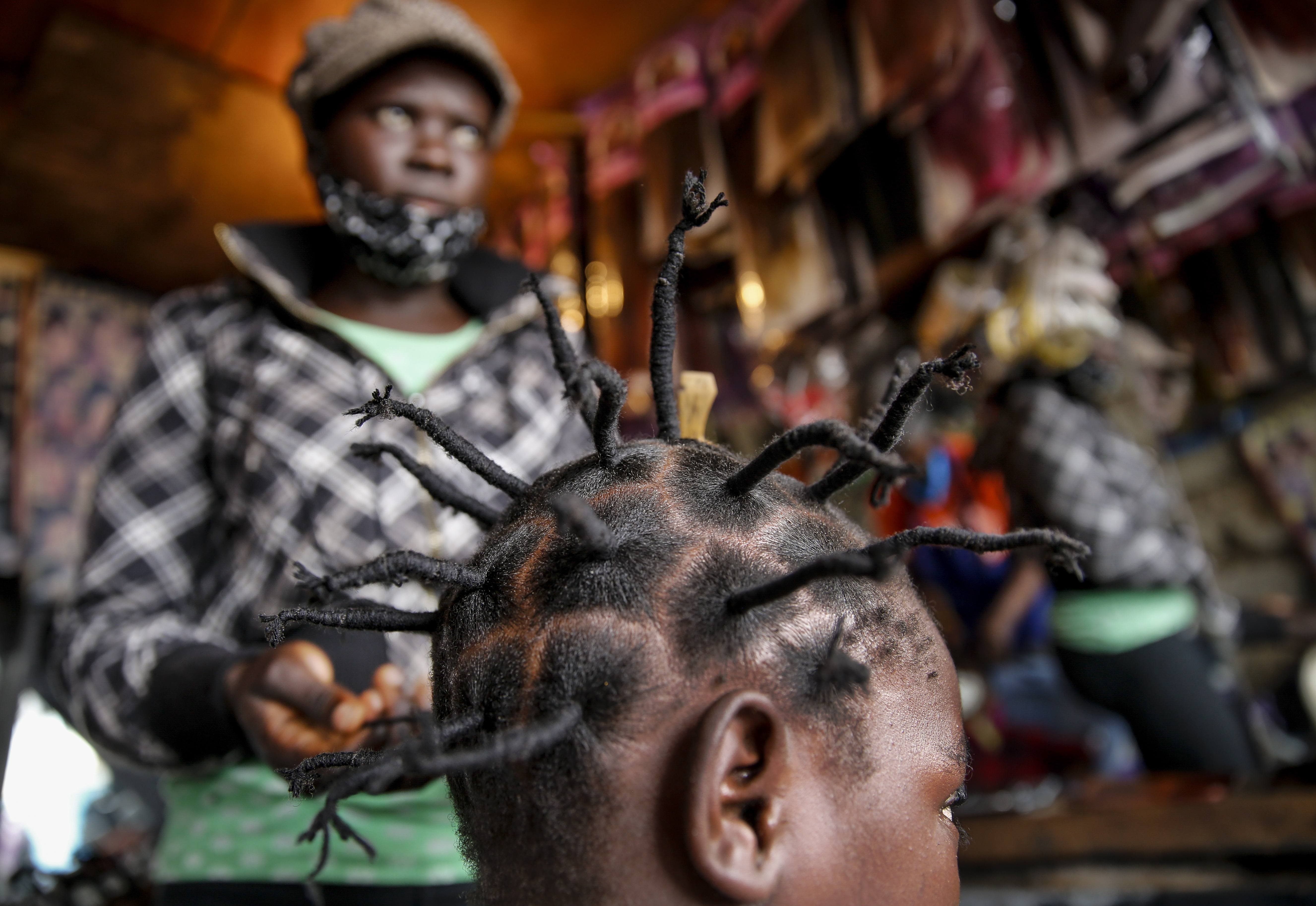 Coronavirus hairstyle