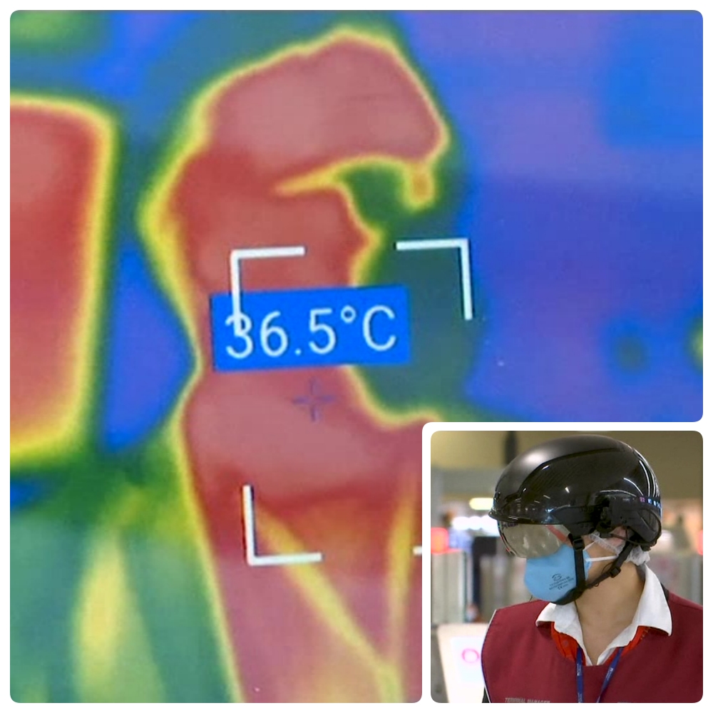 'Smart helmet' introduced at Rome airport