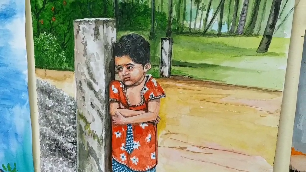 Kerala: This artist showcases life during lockdown period