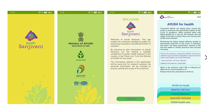 ayush-sanjivani-mobile-app-launched-by-the-ministry-of-ayush-and-meity