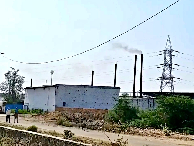 alwar news  industrial units in alwar  industrial units in bhiwani  industrial units spreading pollution  spreading pollution in alwar