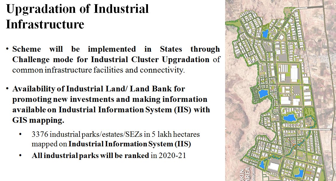 Industrial Infrastructre reforms: