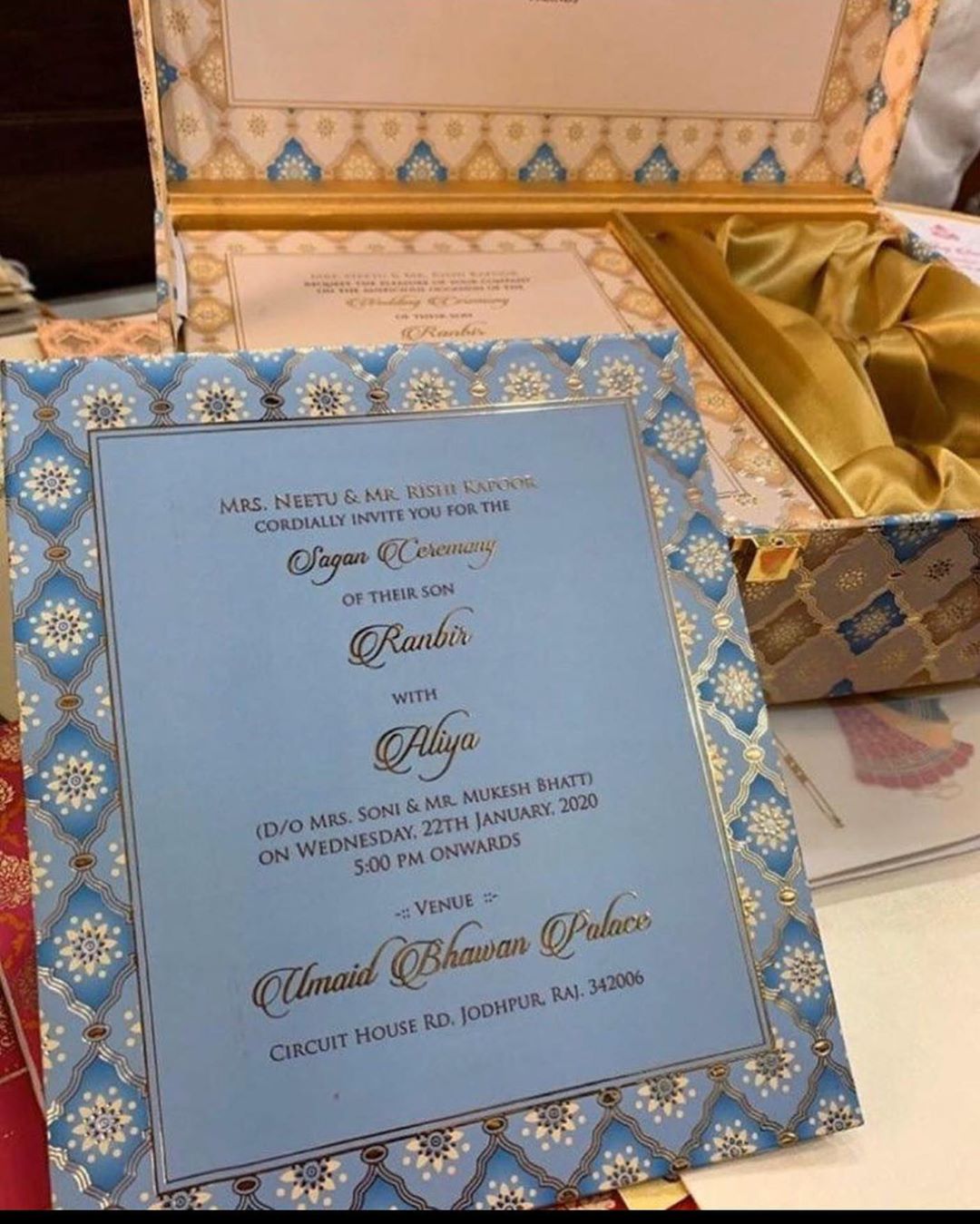 Alia-Ranbir's viral wedding invitation