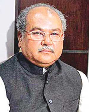 Union Minister Narendra Singh Tomar