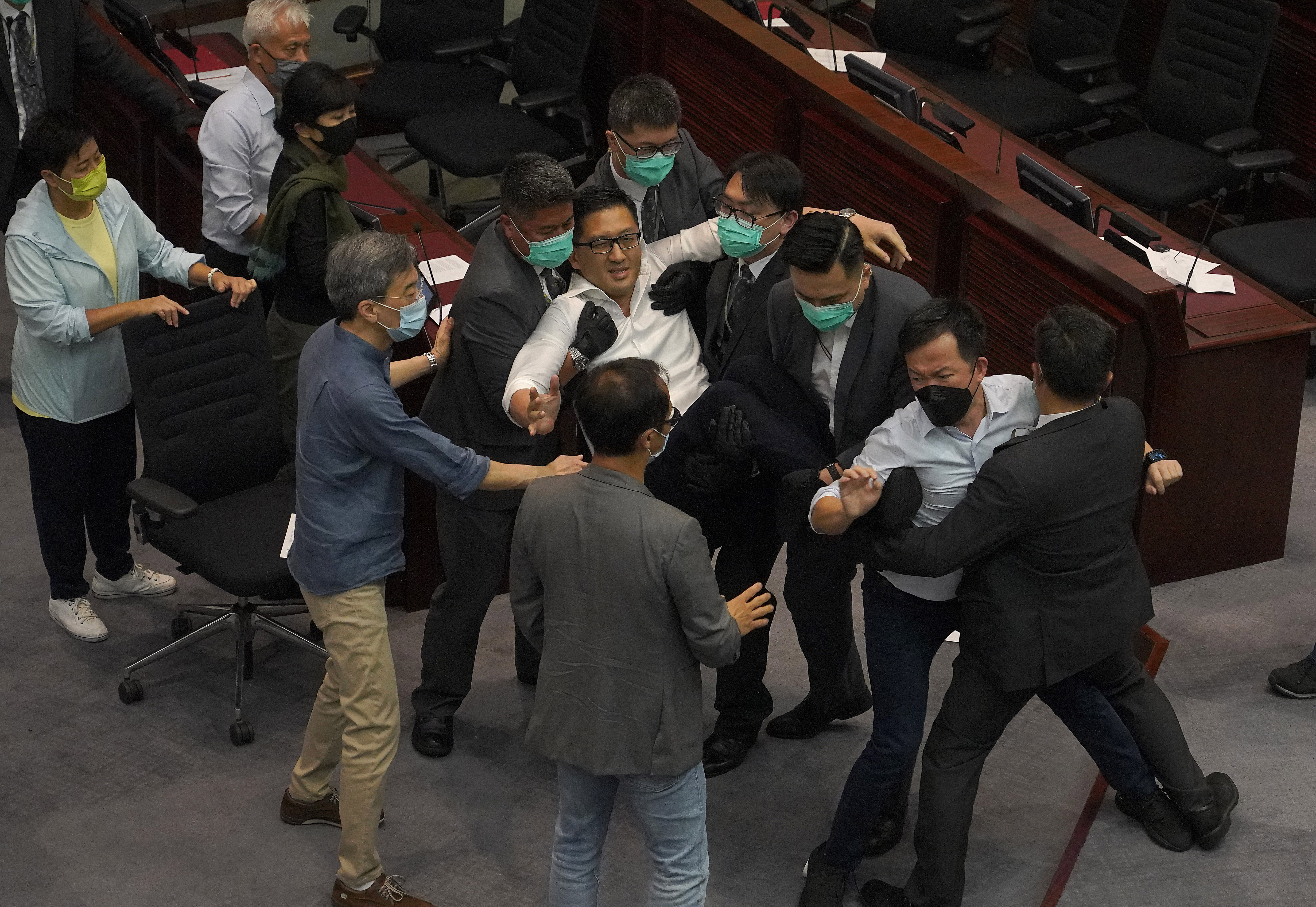 Hong Kong lawmakers