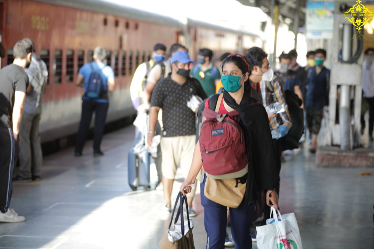 2 Shramik Special train gone from Kolhapur to uttar pradesh with migrated worker