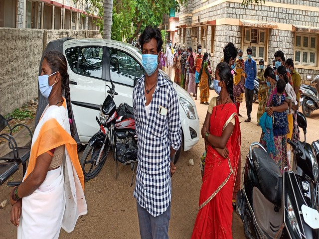 DC examined a swab test to those who arrived from Chennai