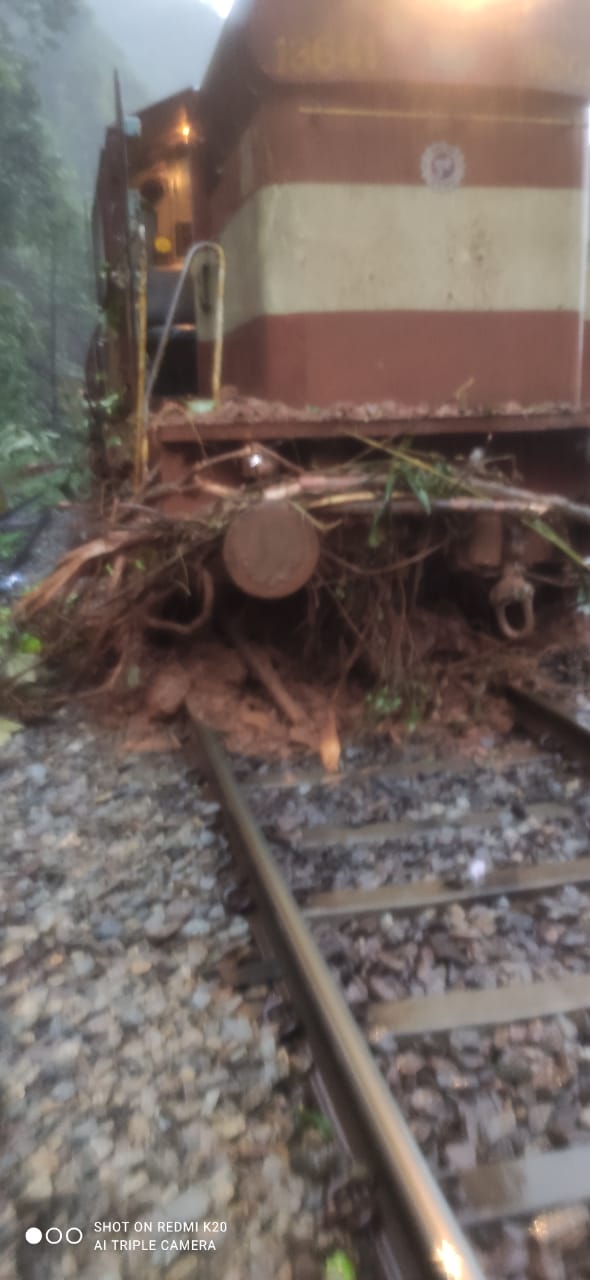 Railway derailed