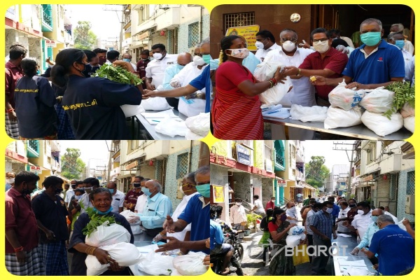 corona awareness  Corona Relief To Cleanliness Workers In Salem  Cleanliness Workers  Corona Relief To Cleanliness Workers  புலிக் குத்தித் தெரு  தூய்மைப் பணியாளர்கள்  தூய்மைப் பணியாளர்களுக்கு கரோனா நிவாரணம்  ஸ்ரீ ராமலிங்க செளடேஸ்வரி அம்மன் கோயில்