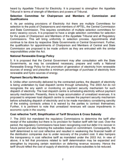 Electricity Amendment Bill