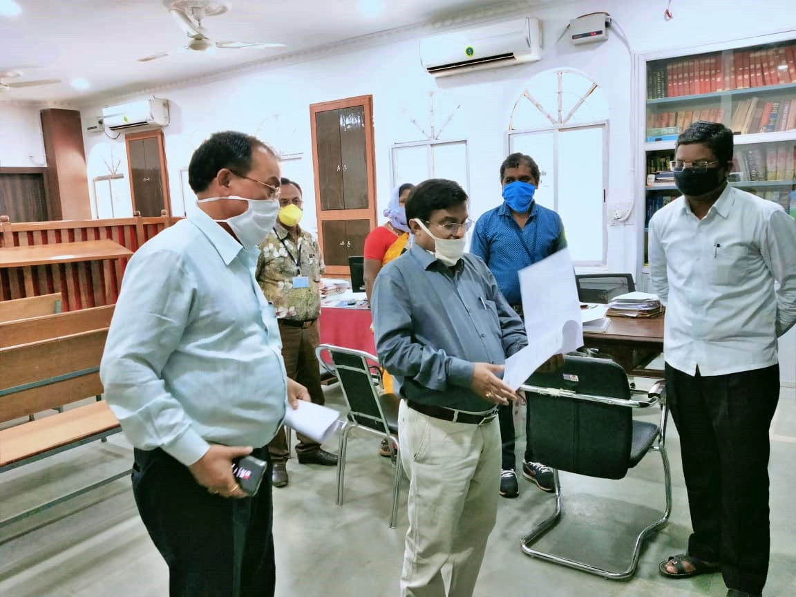 Collector inspected office