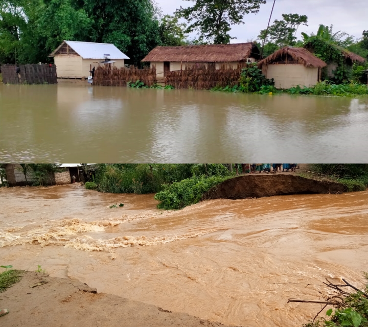 ৰাজ্যখনৰ বান পৰিস্থিতিৰ এক দৃশ্য