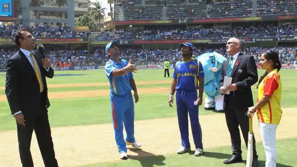 2011 World Cup final toss