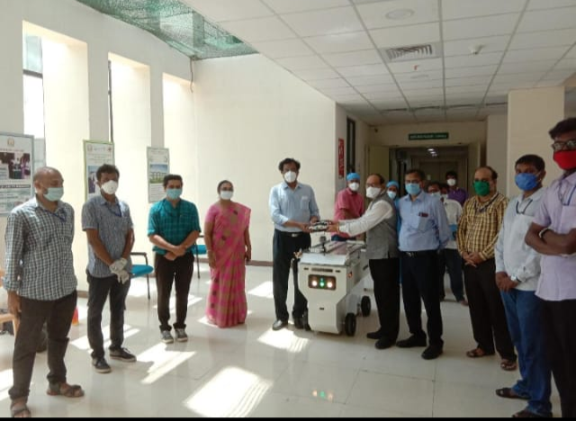 Anna University manufactures robot for corona patients