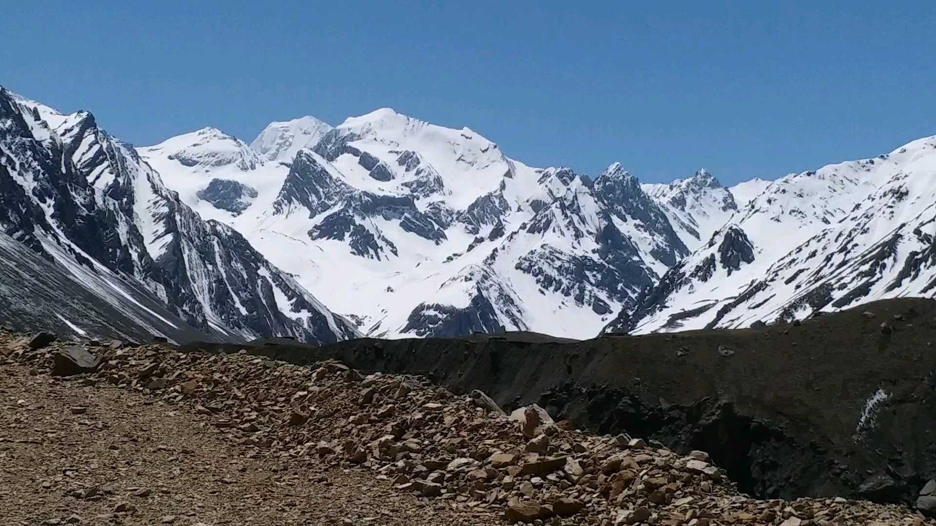 etv-bharat-captured-amazing-view-of-om-parvat