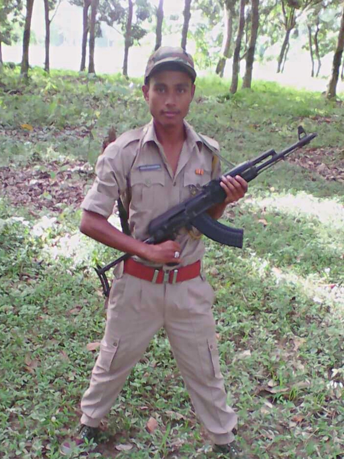 Mental harassment allegation against a home guard of Assam