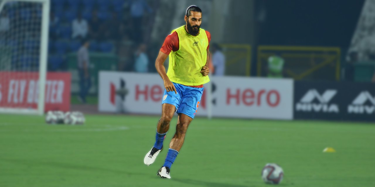 India footballer Sandesh Jhingan