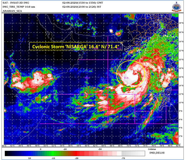 Cyclone Nisarga likely to intensify gradually in next 12 hours: IMD