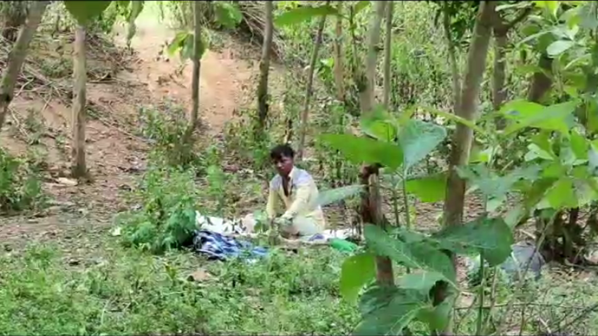 Police rescued a migrant Oriya youth from the forest