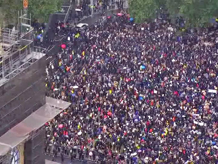 Black Lives Matter protests in Australia, Asia and Europe