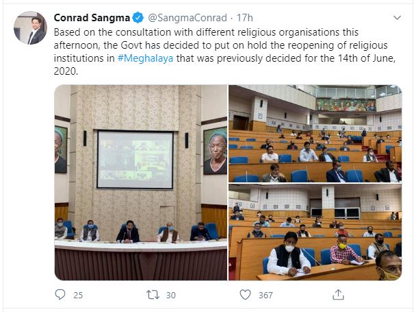 conrad sangma