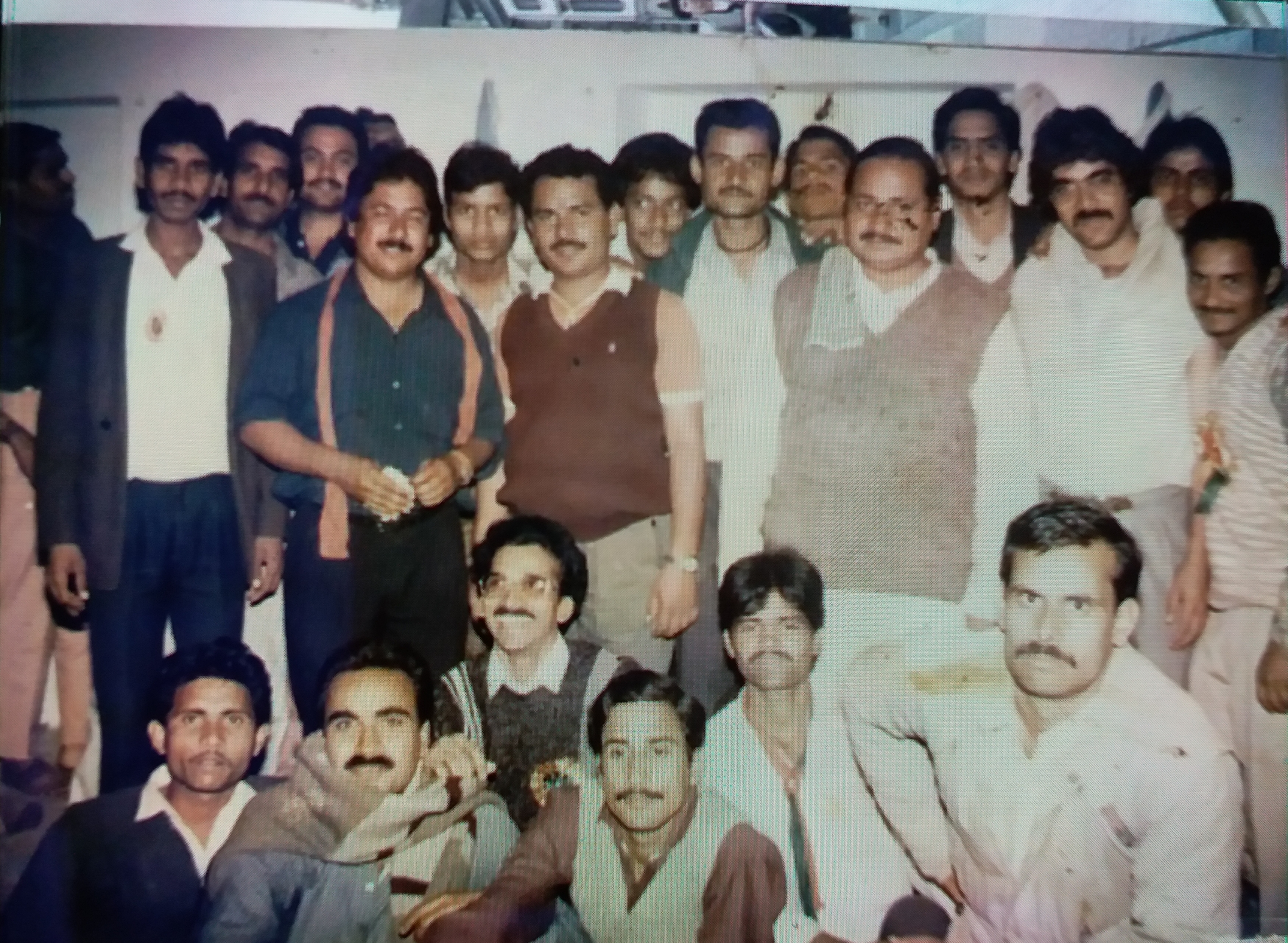 Tomar in group photo of old days