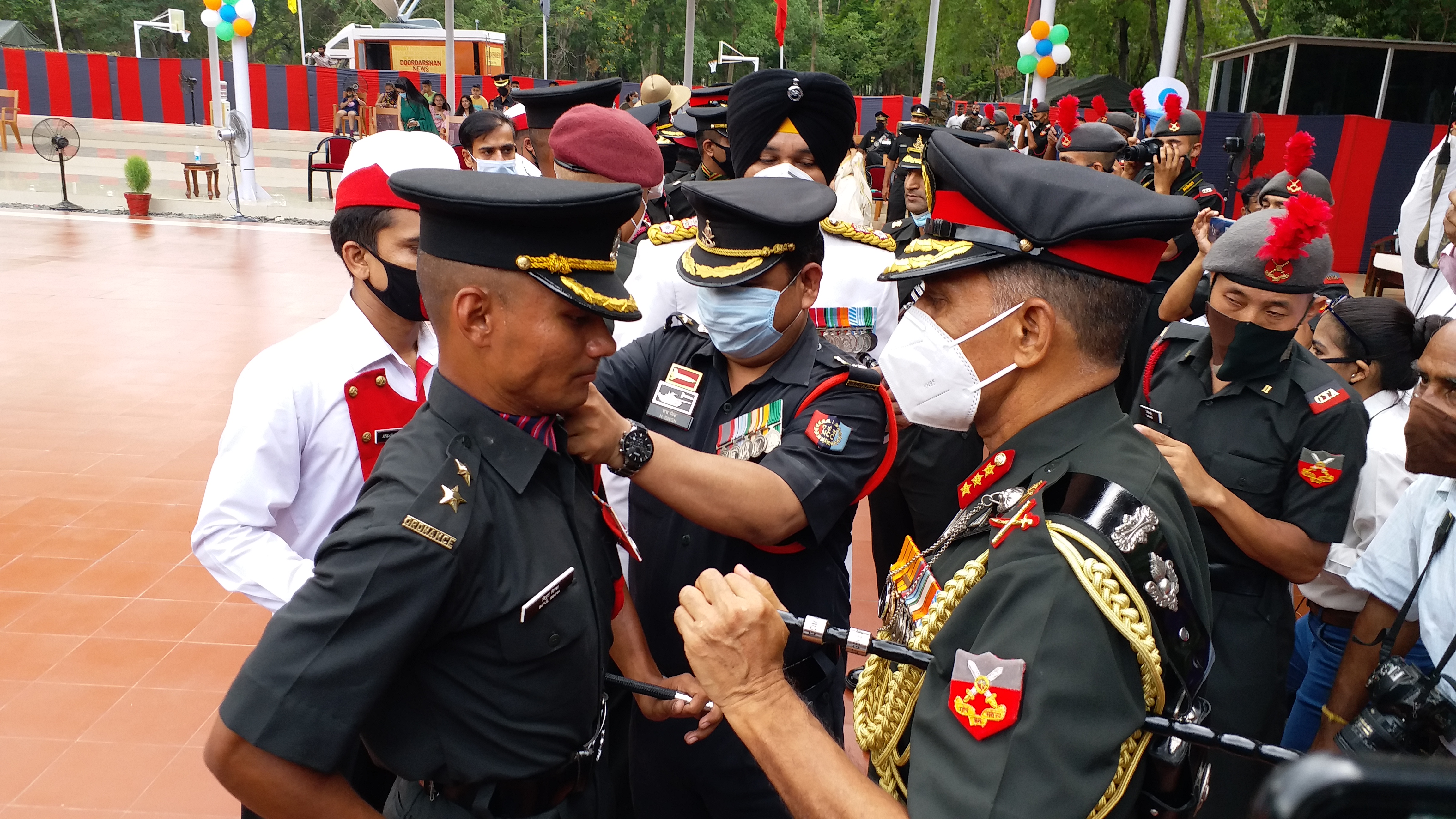 17 Gentleman Cadets participated in the 17th Passing Out Parade