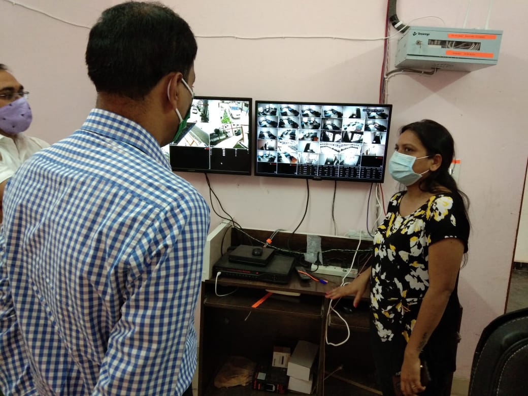 36 cctv will monitor covid care center