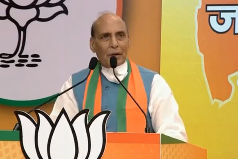 Defense Minister Rajnath Singh