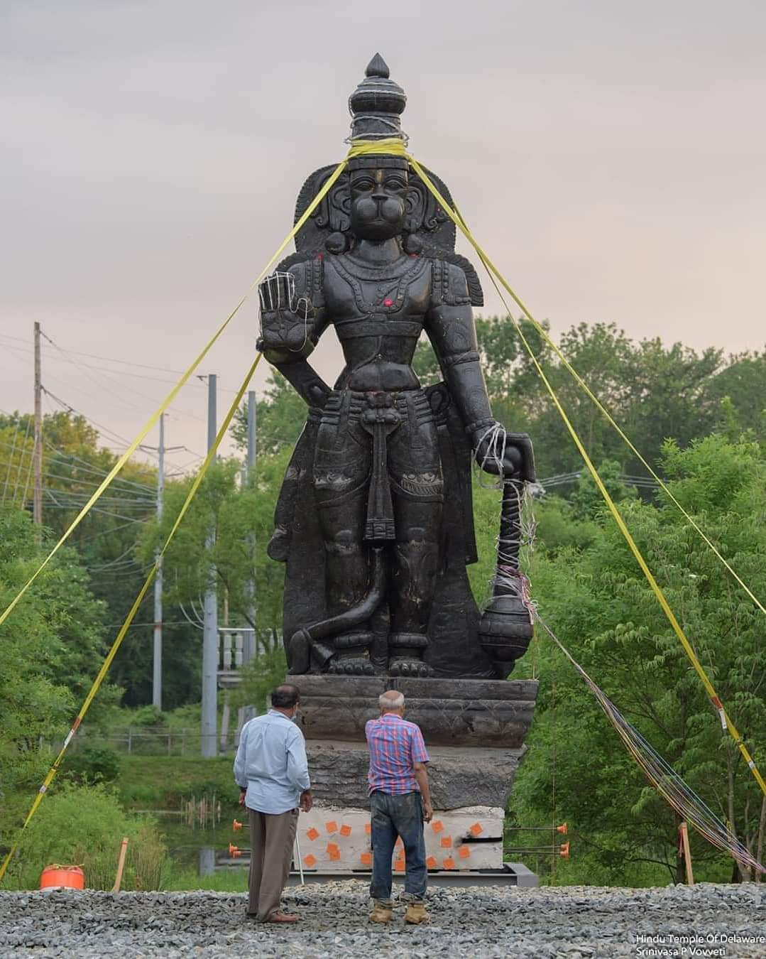 US' tallest Hanuman statue built in Delaware