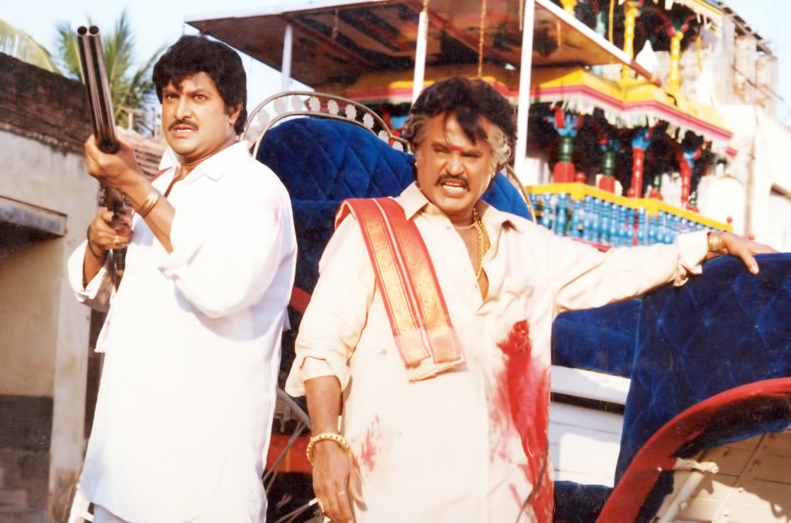 mohan babu rajinikanth pedarayudu movie