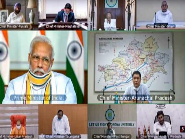 COVID-19 PM Modi to speak with chief ministers lockdown video-conference பிரதமர் மோடி முதலமைச்சர்களுடன் ஆலோசனை காணொலி வாயிலாக ஆலோசனை கோவிட்-19 பாதிப்பு நரேந்திர மோடி