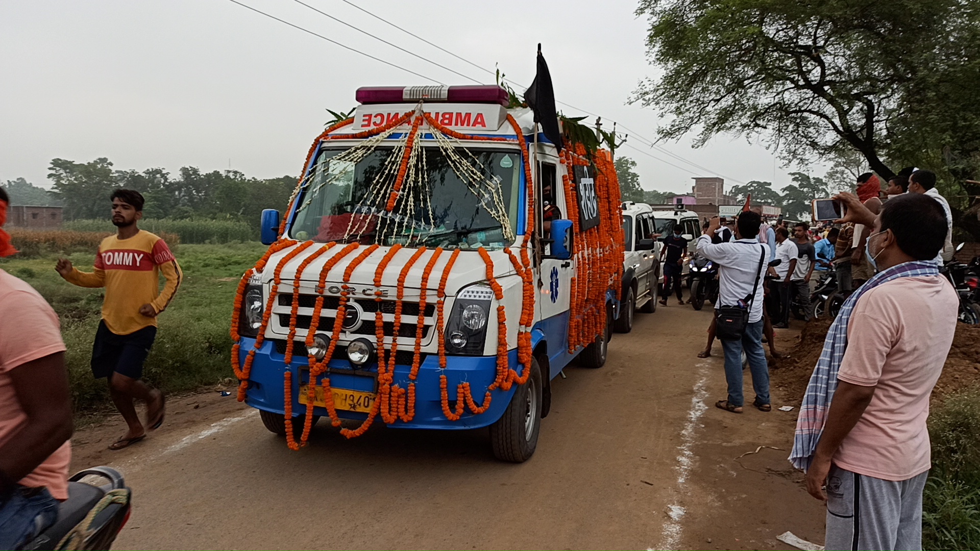 Mortal remains of slain Havildar Sunil Kumar brought to Patna