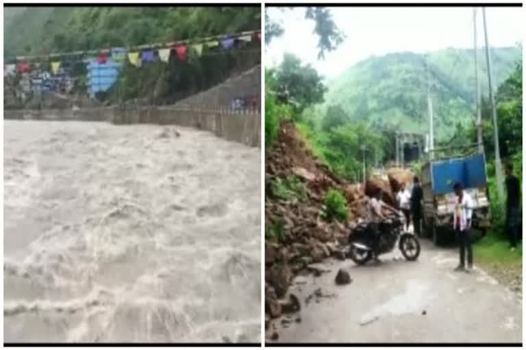 संपादित- अतिवृष्टीचे उत्तराखंडमधील चित्र