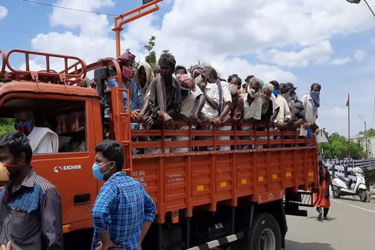 காற்றில் பறந்த தகுந்த இடைவெளி