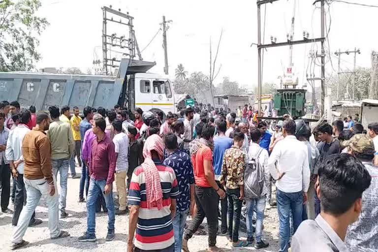 2 youth died due to accident with Hiva in purnea