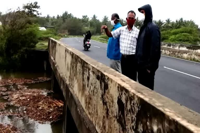 Karaikal collector Arjun Sharma inspection 