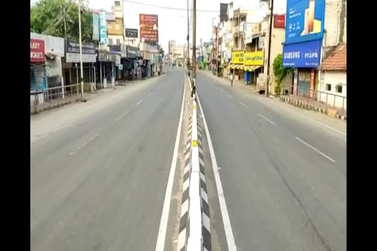 Sunday curfew in tiruppur