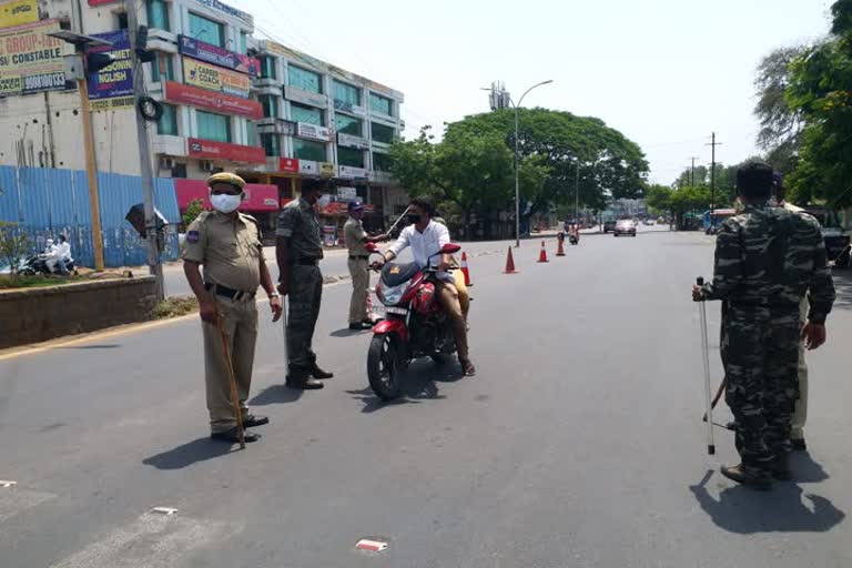 lockdown enforcement in hanmakonda