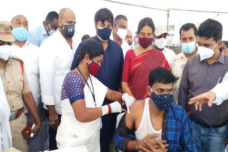 vaccination, minister sabita indra reddy 