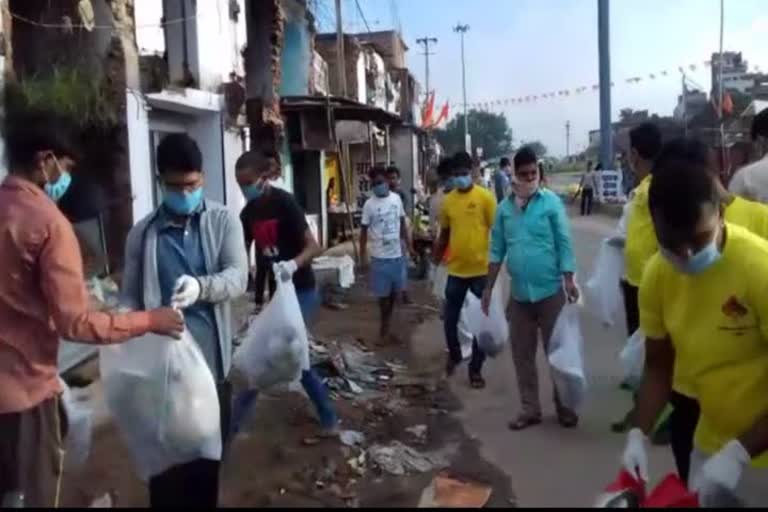 SDO runs cleanliness campaign in barhi hazaribag