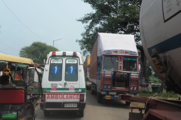 Jam in Deoghar Dumka Main Road