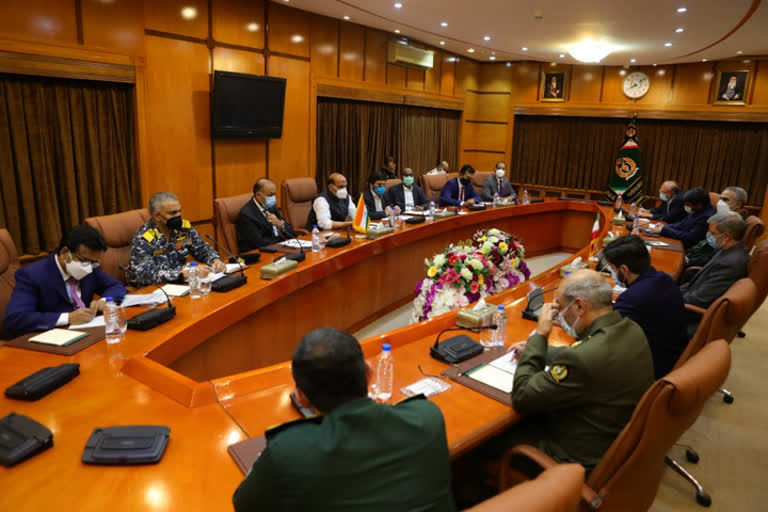 rajnath-singh-discusses-bilateral-ties-regional-security-with-iranian-counterpart