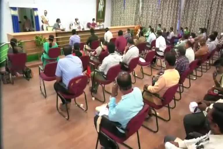 Consultative meeting in district collector office