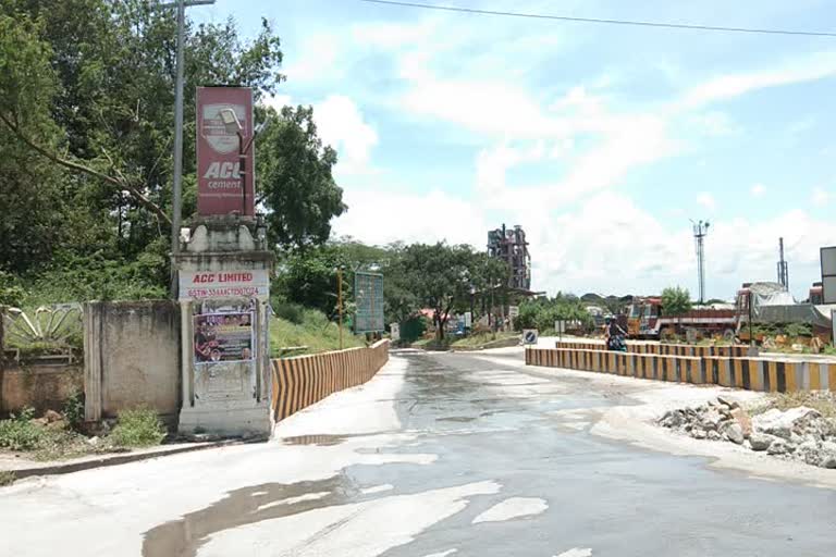 kovai protest against Acc Ciment Factory