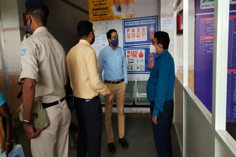 DC inspected Sadar Hospital ranchi