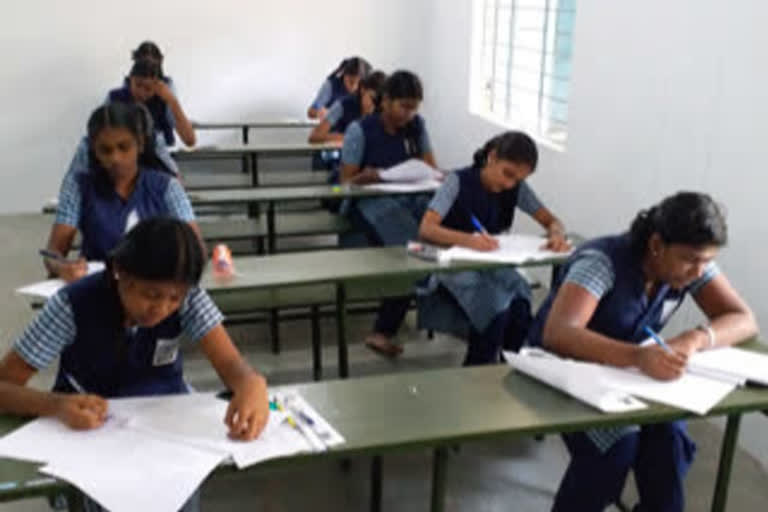 Class 12 exam of CBSE