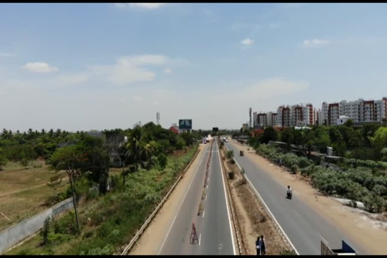 Chennai-Bangalore National Highway full empty for curfew