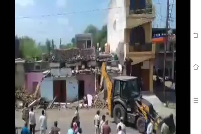 Encroachment removed for construction of overbridge